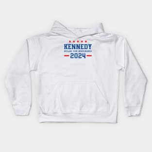 Kennedy 2024, Declare your independence Kids Hoodie